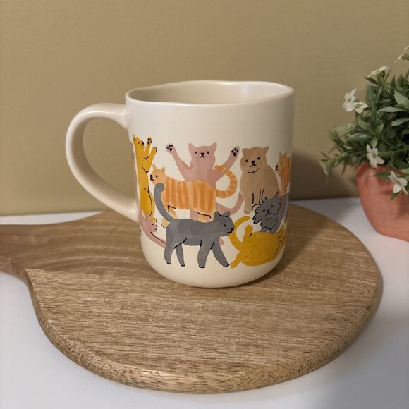 Opalhouse 16oz Stoneware "Cat Person" Coffee Tea Mug 2023 NWT Birthday,Gift - Picture 3 of 8